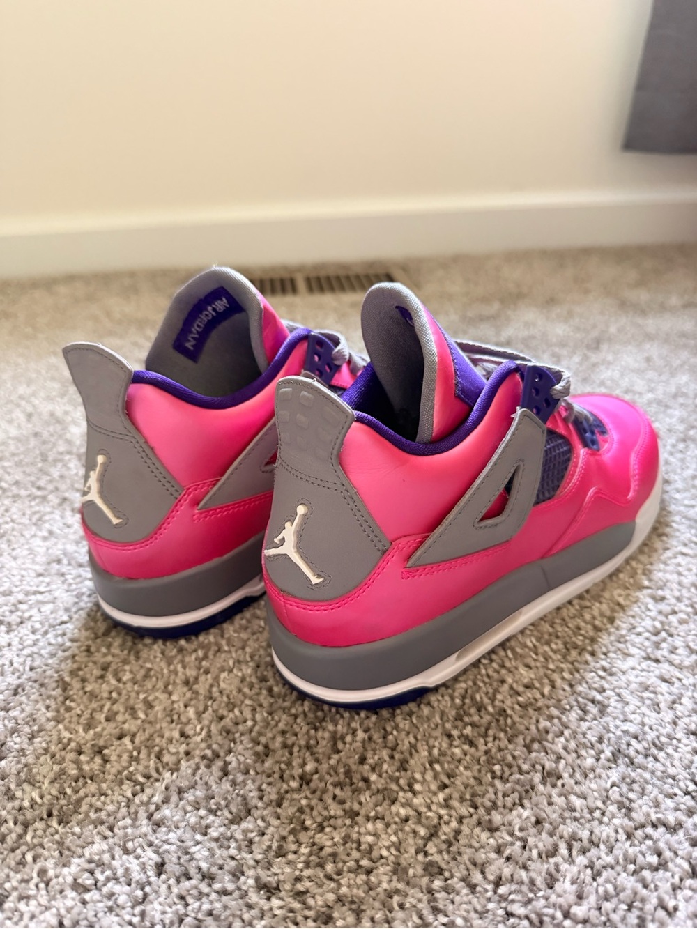 Nike Air Jordan 4 2013 Retro Pink Foil - Picture 10 of 10